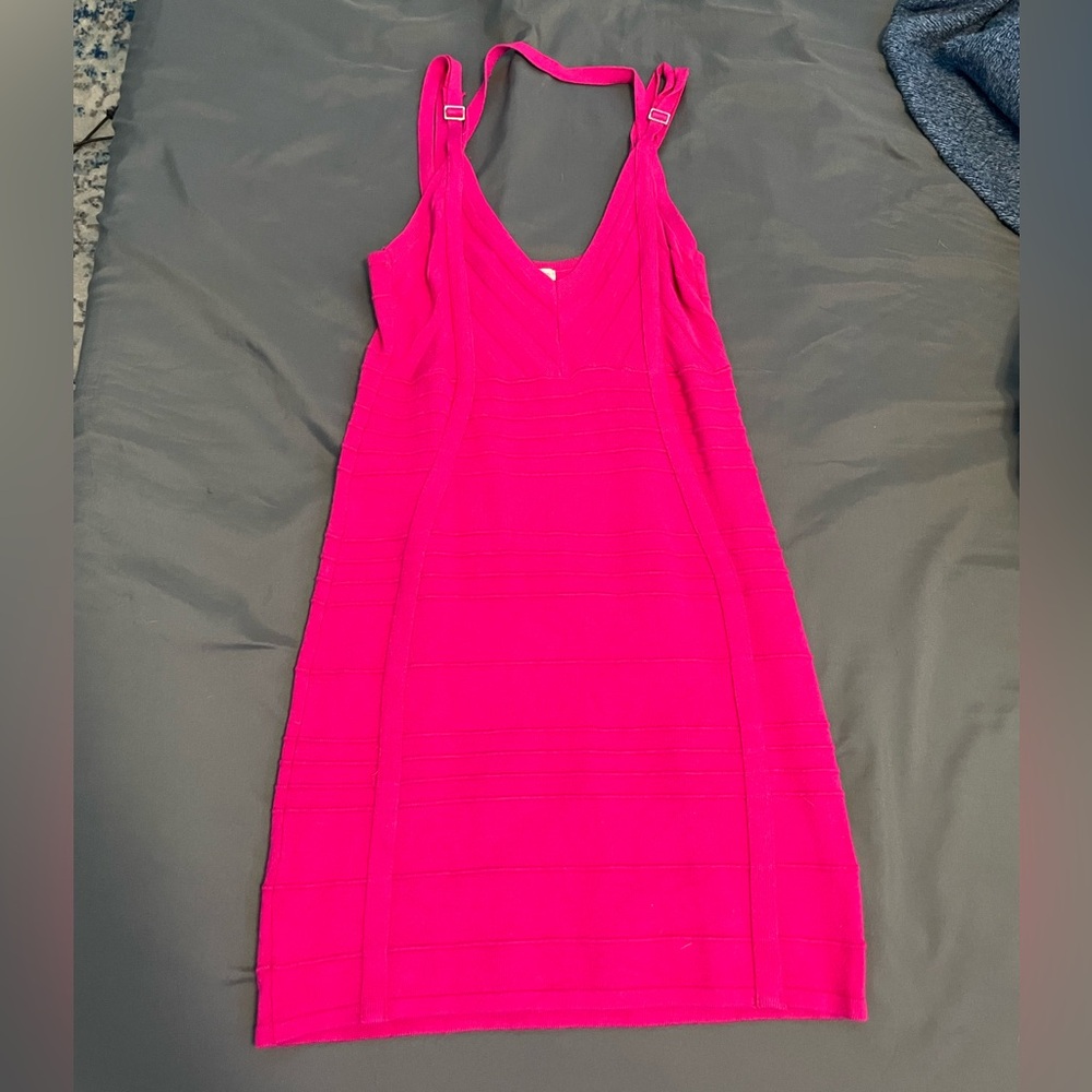 Pink Bodycon Charlotte Russe Dress
